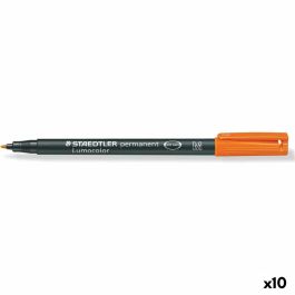 Rotulador permanente Staedtler Lumocolor 317 M Naranja (10 Unidades) Precio: 17.78999959. SKU: B17PPBEPQX