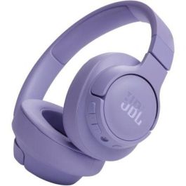 JBL JBLT720BTPUR Auriculares Inalámbricos Over-Ear Tune 720BT Bluetooth 5.3 Micrófono Pure Bass 76h Batería Plegables Púrpura