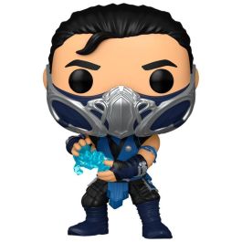 Funko Figura POP! Mortal Kombat Sub-Zero, Vinilo 9cm, Caja Regalo Coleccionable