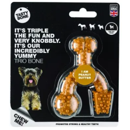 Tasty Bone Trio Mantequilla De Cacahuete Toy Precio: 10.50000006. SKU: B1DGEGJ96Q