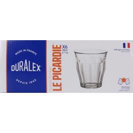 Set de 6 Vasos Transparentes Picardie 20 cl - Duralex (12 Cajas) Set de 6 Vasos Transparentes Picardie 20 cl - Duralex (12 Cajas)