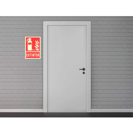 Normaluz Cartel Extintor Clase B PVC 0,7mm 21x30cm