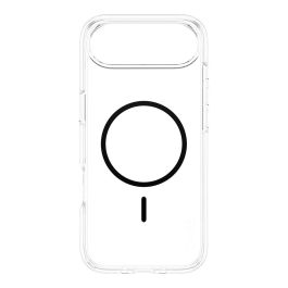 PanzerGlass CARE - Funda Transparente con Soporte MagSafe Negro para iPhone Air | Resistente a Golpes y Rayones | Protección Antiamarilleamiento | Material 100% Reciclado