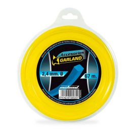 Garland Hilo dispensador para desbrozadora 71023c6724 67m 2,4mm cuadrado