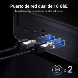 UGREEN NAS DXP6800 PRO Sistema de Almacenamiento en Red con Doble Ethernet 10 Gigabit para Hogar y Oficina