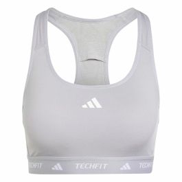 Sujetador Deportivo Adidas Techfit Gris Precio: 37.50000056. SKU: B15W58GV9Y