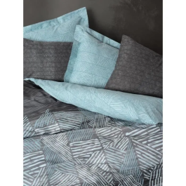 Juego de Cama 220x240 cm Funda Nórdica + 2 Fundas Almohada 60x60 cm 100% Algodón Antracita ASI8684283424504