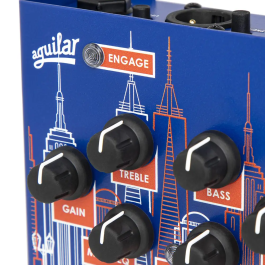 Aguilar Pedal de Bajo Tone Hammer NYC Gold Skyline Edición Limitada