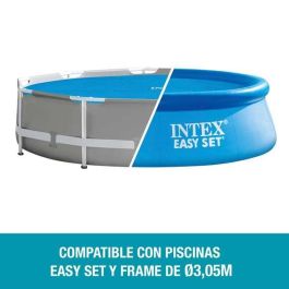 Intex Cobertor Solar Piscina Easy Set/Frame Diámetro 305 cm