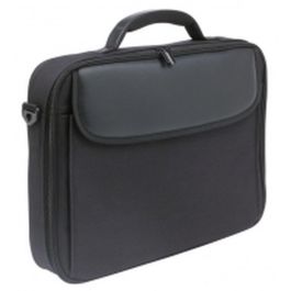 Port Designs S17 Maletín para Portátil 17 pulgadas Negro Lona Mate con Protección Reforzada, Correa de Transporte y Bolsillos