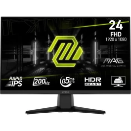 MSI MAG242F Pantalla Gamer para PC 24 Pulgadas FHD 200 Hz Panel IPS 0,5 ms Precio: 135.49999991. SKU: B16E8NSQJZ