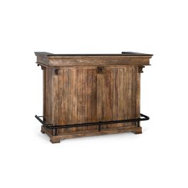 Giner y Colomer Mueble Bar Madera de Mango Granito 150 cm Marrón