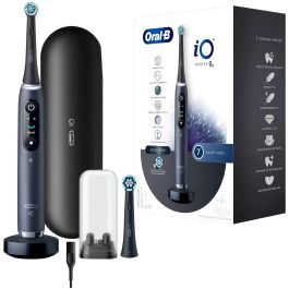 Oral-B iO Series 9N Black Onyx - Cepillo Dental Eléctrico Vibratorio con 7 Modos de Limpieza y Sensor de Presión Inteligente
