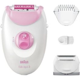Braun Silk-épil Series 3 Depiladora 3-031 con Cable y 3 Accesorios para Piel Suave