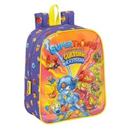 Mochila Escolar SuperThings Guardians of Kazoom Amarillo Morado 22 x 27 x 10 cm Mochila Escolar SuperThings Guardians of Kazoom Amarillo Morado 22 x 27 x 10 cm