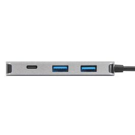Targus ACH228 Plata, compatible con Thunderbolt 3 host, para Windows, MacOS y Chrome OS, con dimensiones de 85x45x10mm Targus ACH228 Plata, compatible con Thunderbolt 3 host, para Windows, MacOS y Chrome OS, con dimensiones de 85x45x10mm