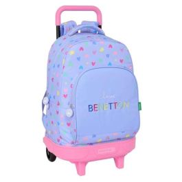 Mochila Escolar Benetton Lila Lila 33 x 45 x 22 cm Precio: 37.50000056. SKU: B15AWV8VVX