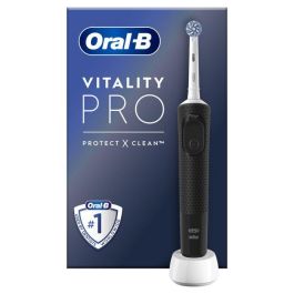 Oral-B VITALITY PRO NEGRO Cepillo Dientes Eléctrico con Temporizador, 3 Modos de Cepillado y 8800 Rotaciones/Minuto, 1 unidad