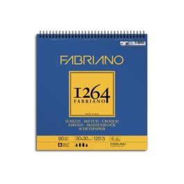 Bloc De Dibujo Fabriano 1264 Esbozo Con Espiral Liso Grano Natural 300X300 Mm  90G 120H Precio: 11.49999968. SKU: B1GFKX7DPD