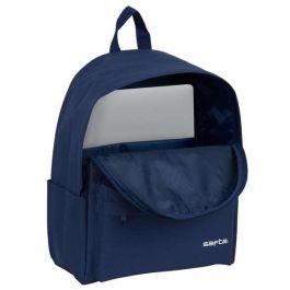 Cartera Escolar Safta Day Pack Ordenador 14,1-' Basic Azul Marino 310x160x400 mm Cartera Escolar Safta Day Pack Ordenador 14,1-' Basic Azul Marino 310x160x400 mm