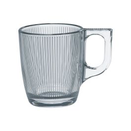 Taza Luminarc Stripy Transparente Vidrio 90 ml (6 Unidades)