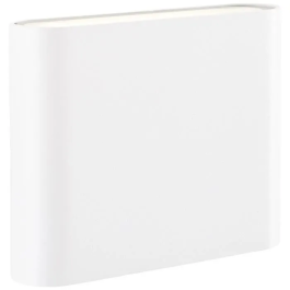 Brilliant BRIG90972A05 Aplique Exterior LED 7W Blanco Metal y Cristal