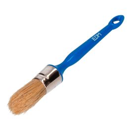Edm Brocha redonda Nº14 Ø14mm, cerdas naturales, para todo tipo de pinturas y barnices