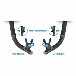 Tubo de snorkel Seac Reverse Dry Rojo