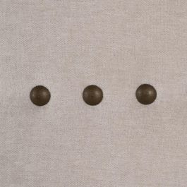 Cabecero Crema Tejido Dormitorio 165 X 7 X 125 cm