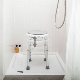Taburete de Baño Giratorio y Regulable Roshawer InnovaGoods Taburete de Baño Giratorio y Regulable Roshawer InnovaGoods