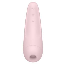 Satisfyer Curvy 2+ Estimulador Clitoriano Rosado con App y Bluetooth para Mujer
