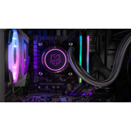 NOX NXHUMMERTGM Caja Semitorre ATX RGB USB3.0 Cristal Templado Negro