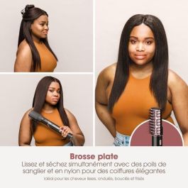 Shark HD446EU FlexStyle - Secador de Pelo y Estilizador 5 en 1 con Múltiples Accesorios para Rizos, Ondas, Alisado, Negro