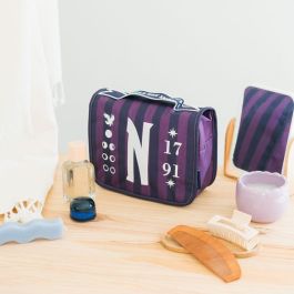 ERIK Neceser de viaje Miércoles Addams con gancho, poliéster, 24x18.5x9cm