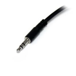 StarTech.com Divisor de Audio Jack 3.5mm Macho a 2 Hembras Estéreo, Adaptador de Auriculares 20 cm, Conectores Niquelados