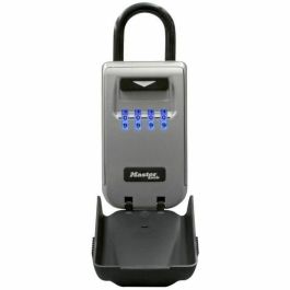 Master Lock Caja de Llaves Segura Retroiluminada con Combinación de 4 Dígitos y Manija para Colgar