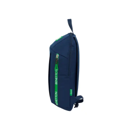 Mochila Casual Benetton Green Azul marino 22 x 39 x 10 cm