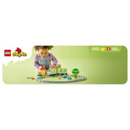 Lego Tren de aventuras interactivo 10427 - Juguetes de aprendizaje temprano para niños de 2 años