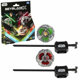 Hasbro Beyblade X Juego Luke Skywalker 4-80B Resistencia y Darth Vader 4-60P Equilibrio, Incluye 2 Tops y 2 Lanzadores, Edad 8+ Precio: 27.50000033. SKU: B1B5VAALKV