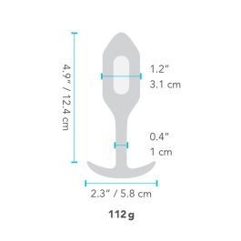 Plug Anal B-Vibe Vibrating Morado
