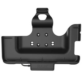 RAM Mounts RAM-HOL-SAM52CPU Base de Carga USB-C para Samsung Galaxy Tab Active4 Pro y Tab Active Pro, Negro/Verde