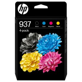 HP 937 CMYK 4-PACK BLISTER Cartuchos de Tinta Originales Negro, Cian, Magenta, Amarillo Precio: 156.50000003. SKU: B1KCTSNRFY