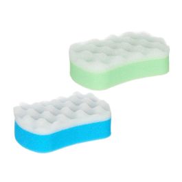Esponja Exfoliante Doble Capa Berilo - 15x4.5x9 cm, Poliéster/Poliuretano, Colores Surtidos (14 Unidades) Esponja Exfoliante Doble Capa Berilo - 15x4.5x9 cm, Poliéster/Poliuretano, Colores Surtidos (14 Unidades)