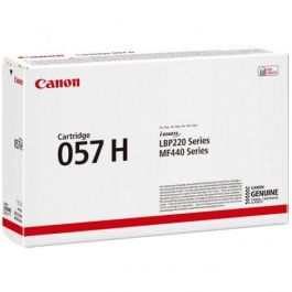 Canon 057H Tóner Negro Original i-SENSYS de Alta Capacidad para LBP223dw, LBP226dw, MF443dw, MF445dw Precio: 136.79000027. SKU: S8402846