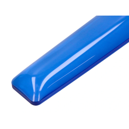 Q-connect Reposamuñecas de Gel para Teclado, Azul, TPU y Base PU, 525x58x17 mm