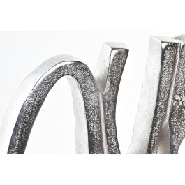 DKD Home Decor Decoracion Moderno Plateado Aluminio 29 x 3 x 16 cm (2 Unidades)