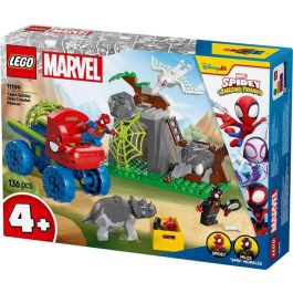 Juego de construccion todoterreno dinosaurio y equipo spidey al rescate lego spidey Juego de construccion todoterreno dinosaurio y equipo spidey al rescate lego spidey