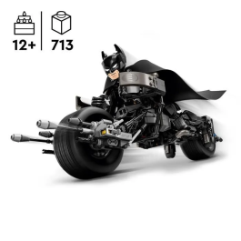 Lego Batman 76273 Minifigura de Batman y motocicleta Bat-Pod para construir