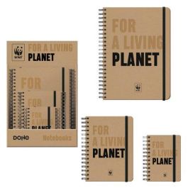 Bloc Dohe Wire-O  For A Living Planet   Tapa Dura 96H 80Gr. Liso Surtido Expositor De 12 (4X A4, 4X A5, 4X A6) Precio: 108.89000056. SKU: B1K4NHRQ98