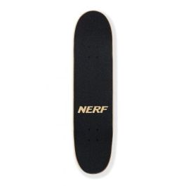 SKATE COMPLETO NERF LOGO AZUL - MADERA DE ARCE - EJES ACERO ALTA CALIDAD - RUEDAS OLSSON 53MM